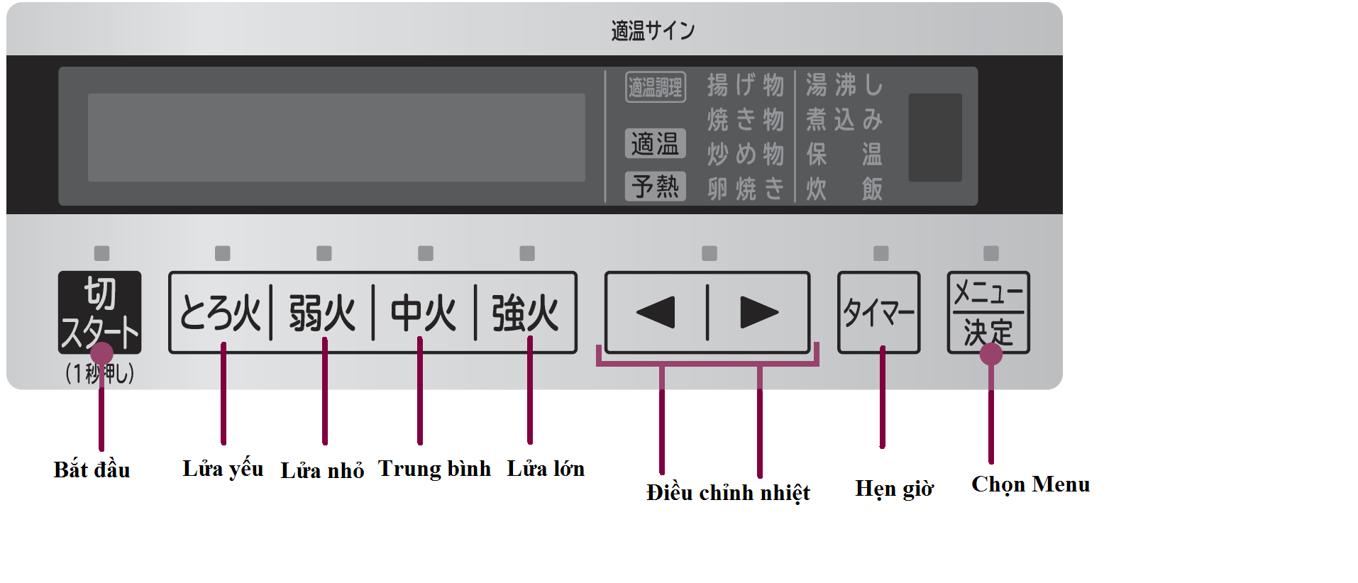 Hướng dẫn sử dụng Bếp từ Hitachi HT-K8STWF