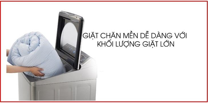 máy giặt bao nhiêu cân thì giặt được chăn