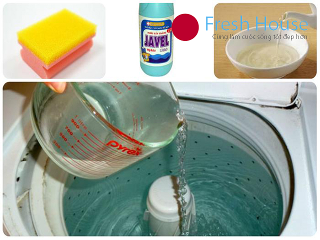 chế độ vệ sinh máy giặt nội địa nhật