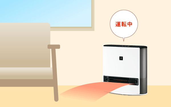 Máy sưởi gốm Sharp HX-RK120-W