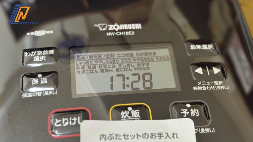 nồi cơm điện Zojirushi NW-CH18E2
