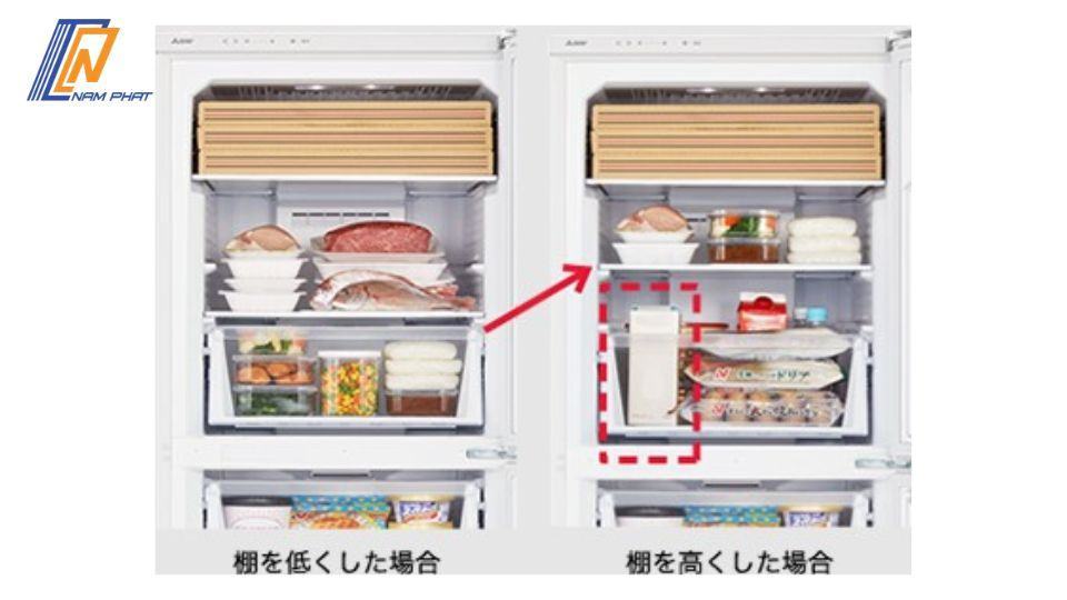 Tủ đông Mitsubishi MF-U22J-W