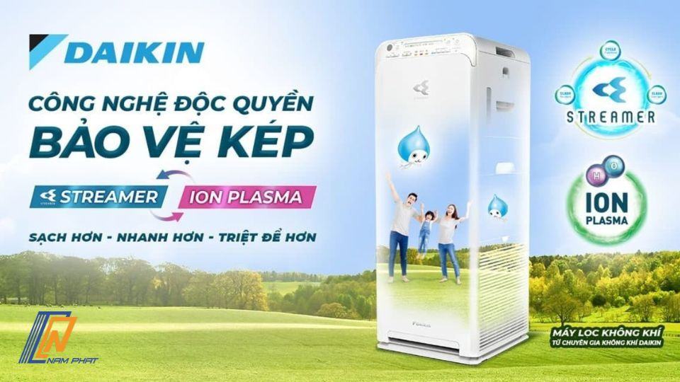 Máy lọc không khí daikin ACK70Z-W