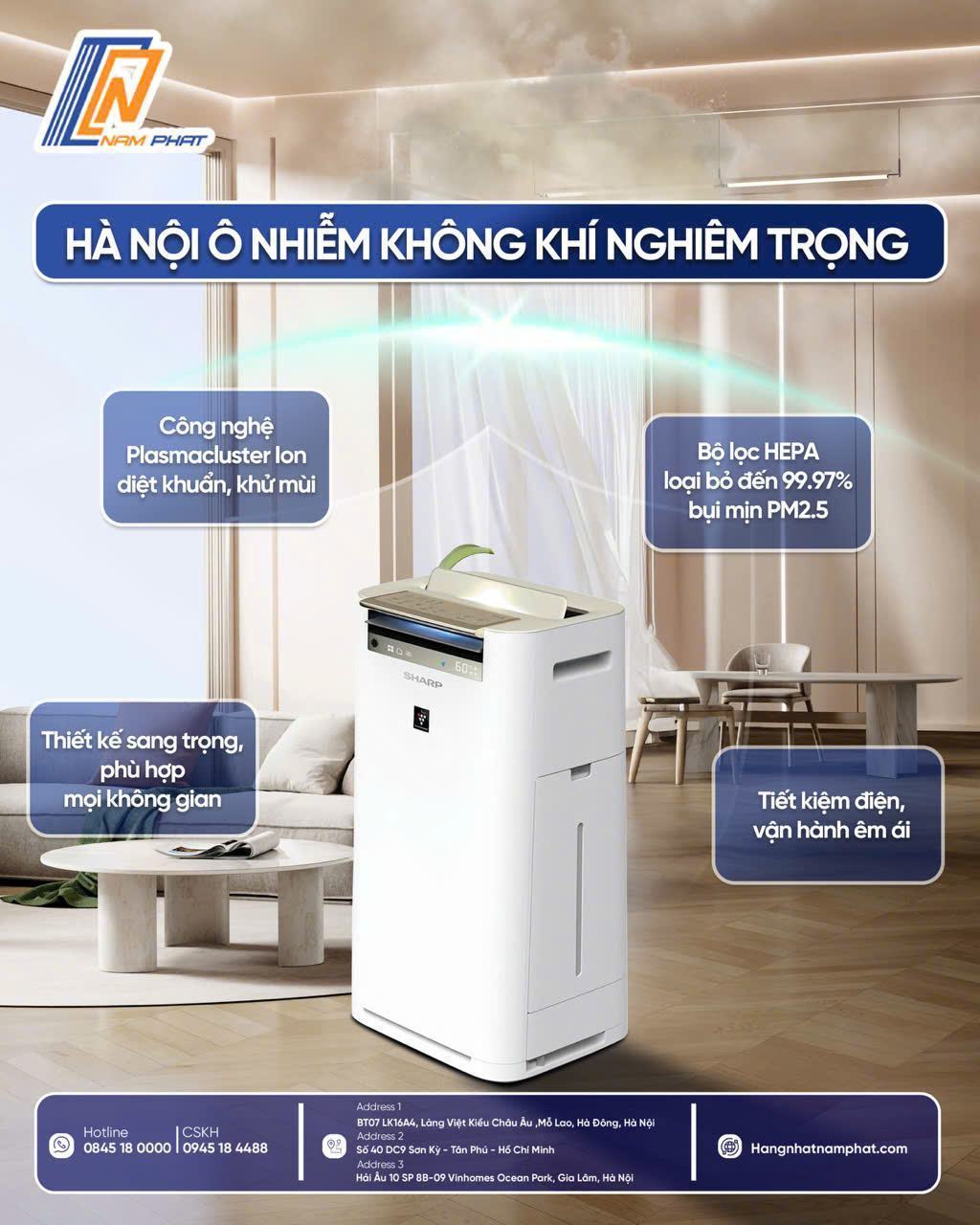 Máy Lọc Không Khí SHARP KI-50 