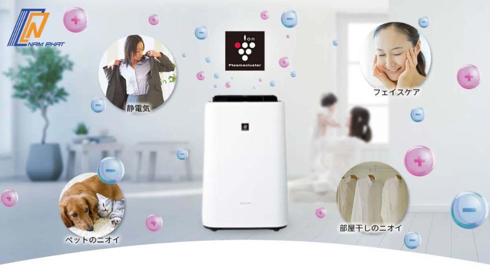 máy lọc không khí Sharp KC-S50-W
