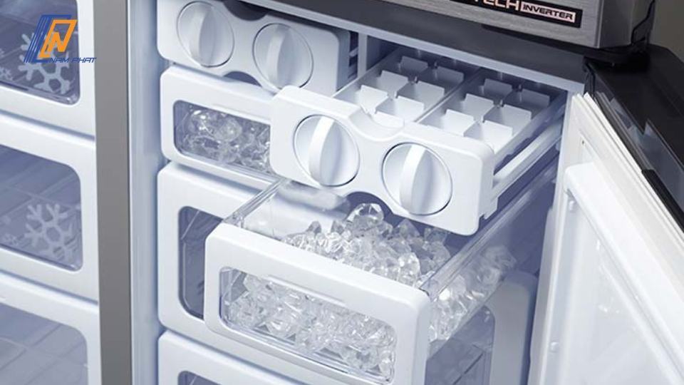 Tủ Lạnh Làm Đá Chậm