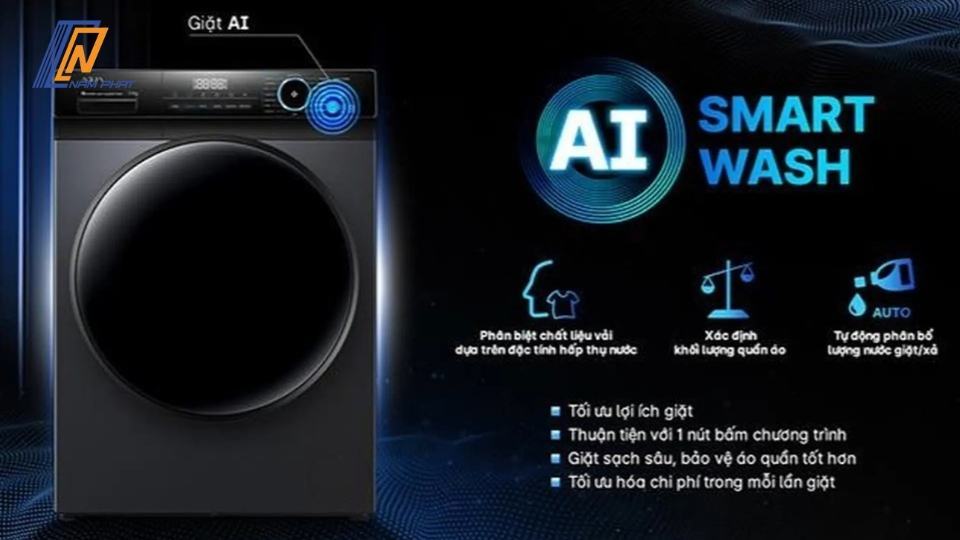 máy giặt có AI là gì