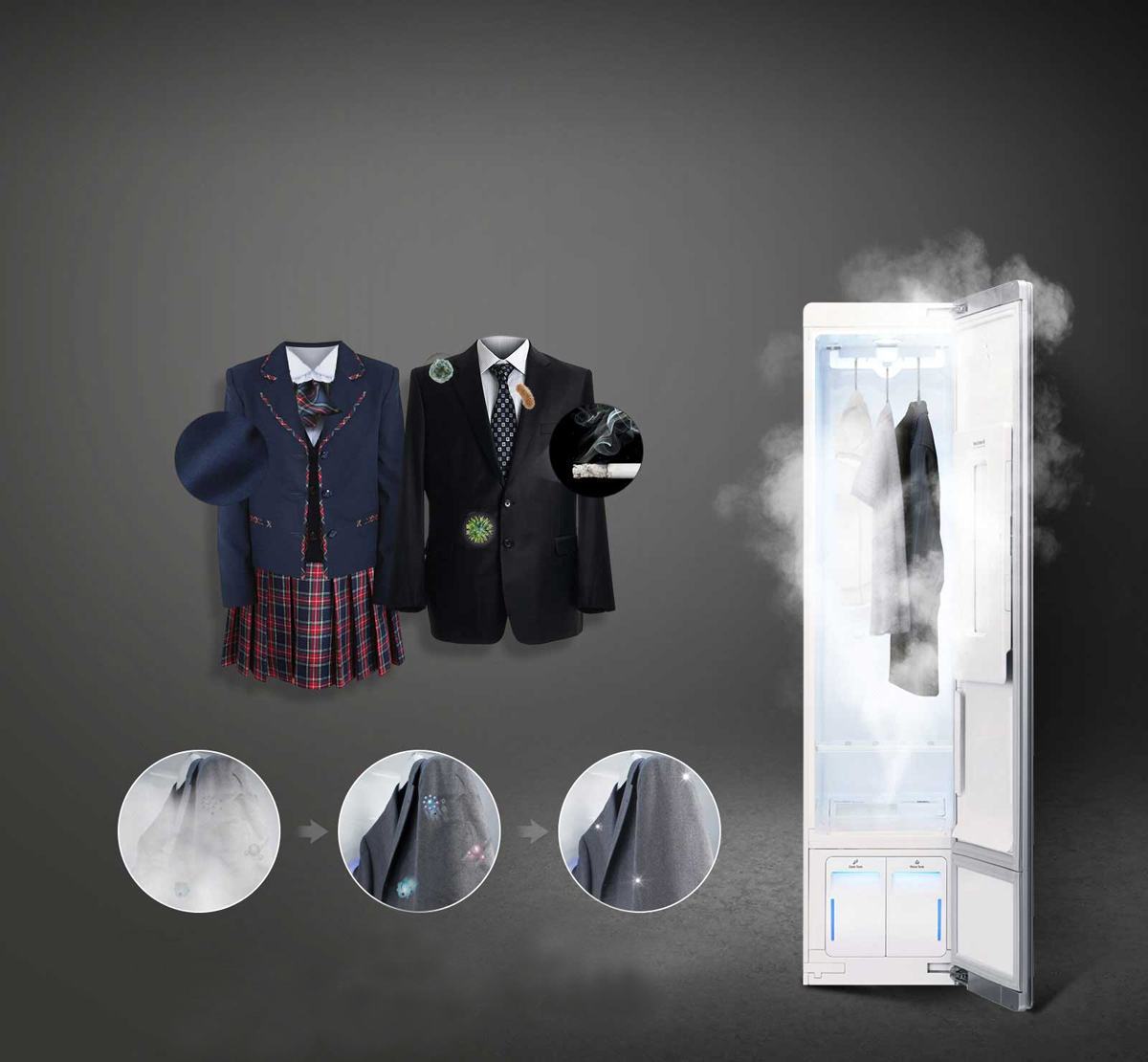 Tủ chăm sóc quần áo thông minh LG Styler S3WF