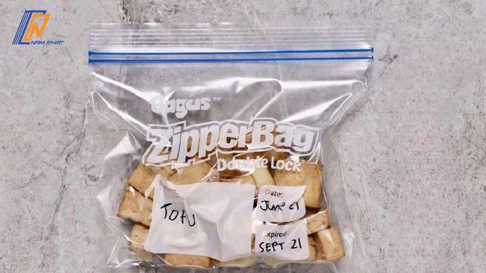 cách bảo quản đậu hũ chiên trong tủ lạnh