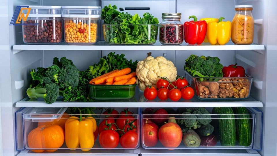 cách bảo quản rau trong tủ lạnh