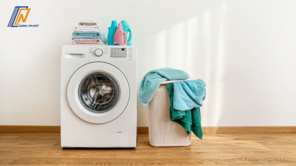 cách sử dụng bột làm sạch máy giặt cửa ngang