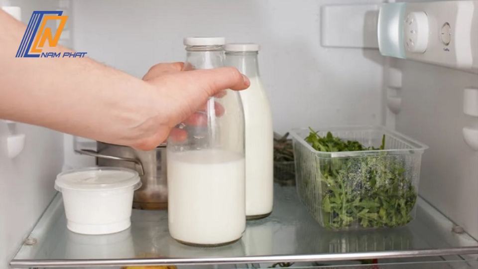 sữa đậu nành để tủ lạnh được bao lâu