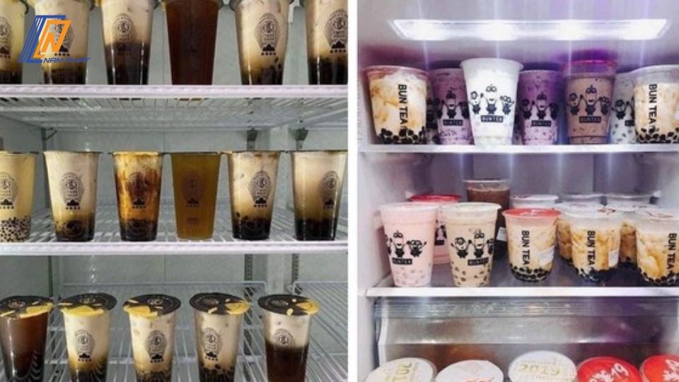 trà sữa để tủ lạnh được bao lâu