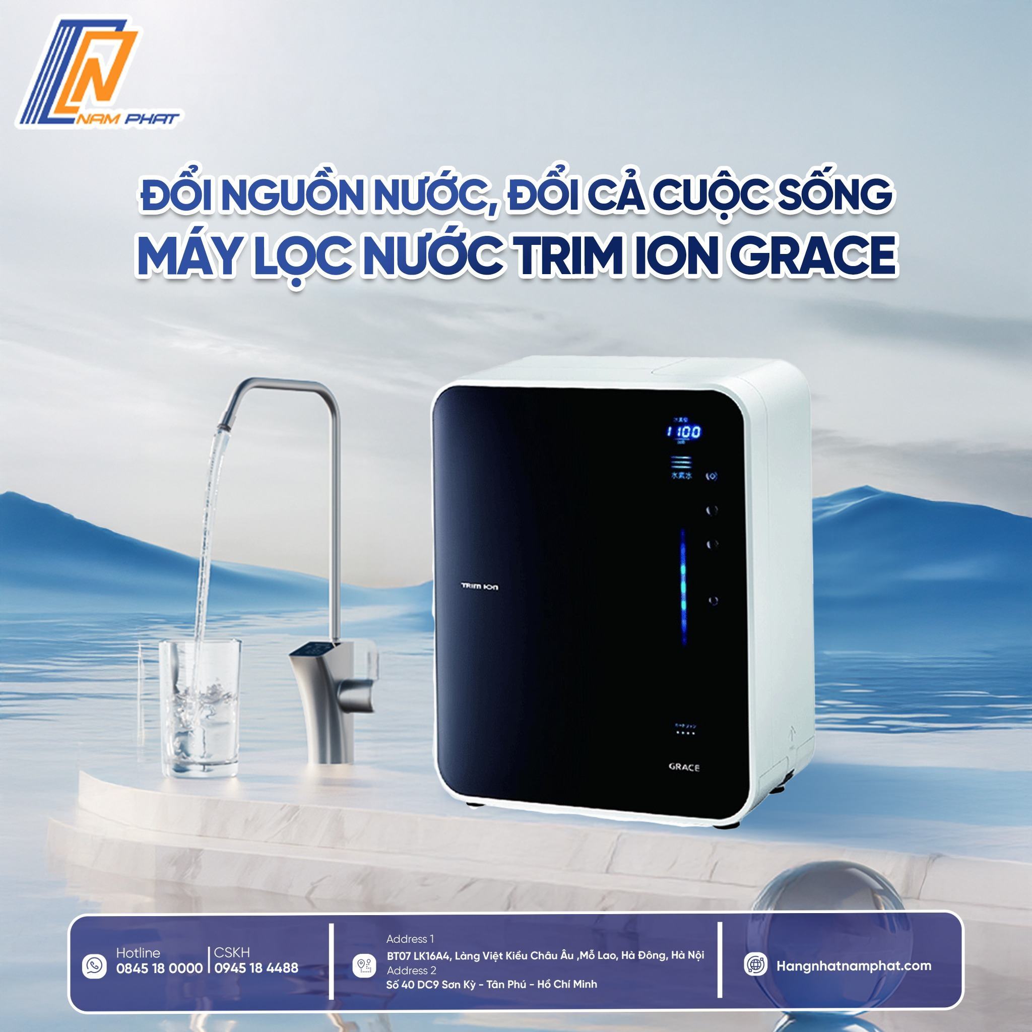 máy lọc nước Trim Ion Grace