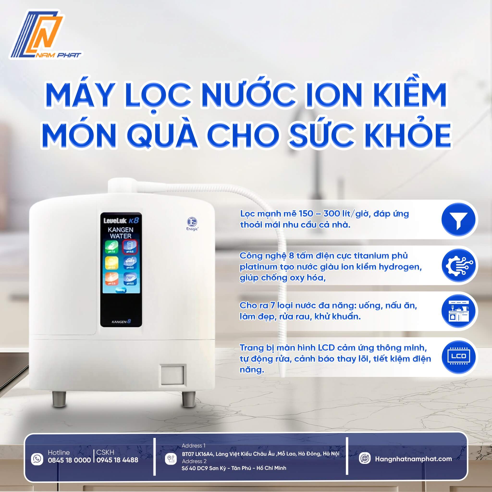 máy lọc nước ion kiềm