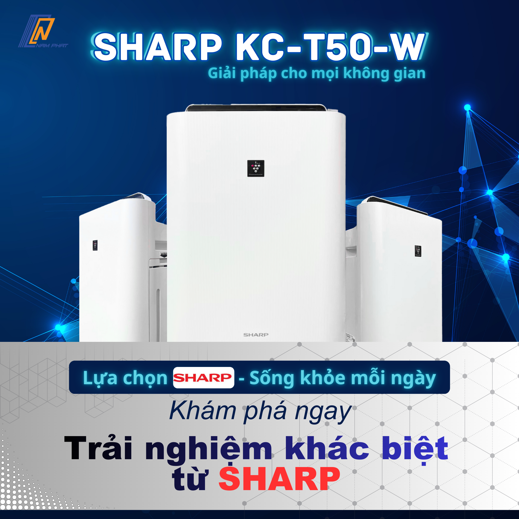 Sharp KC-T50-W