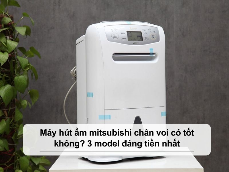 máy hút ẩm Mitsubishi chân voi