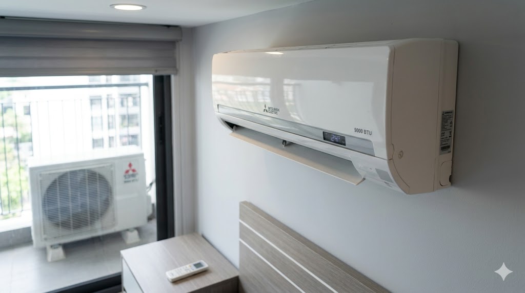 điều hòa Mitsubishi 9000
