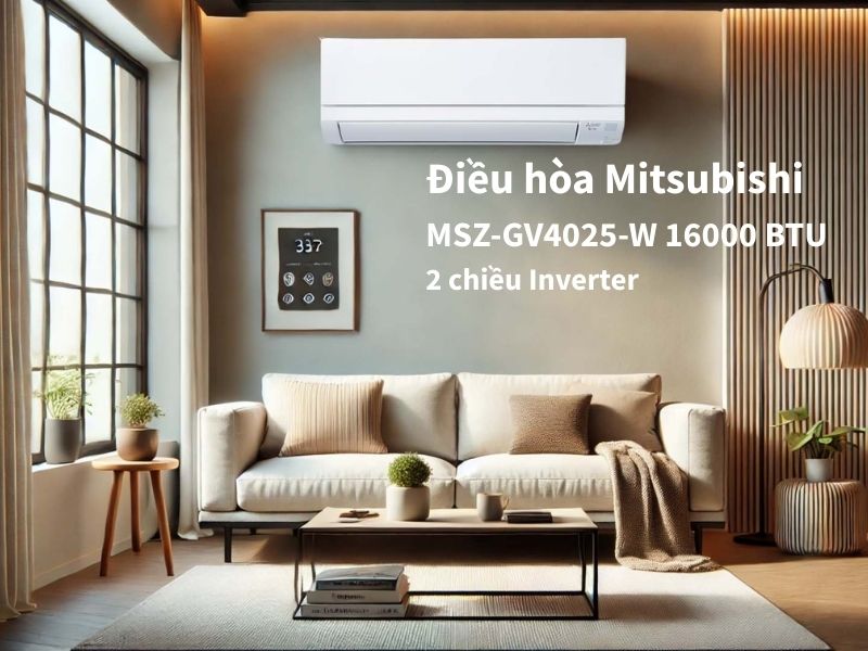 điều hòa Mitsubishi MSZ-GV4025-W