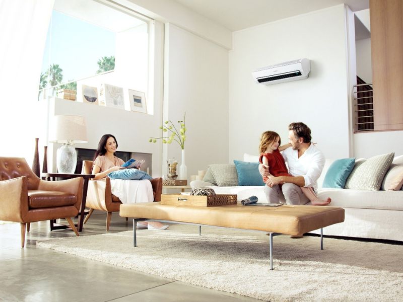 Điều hòa cho phòng khách 
