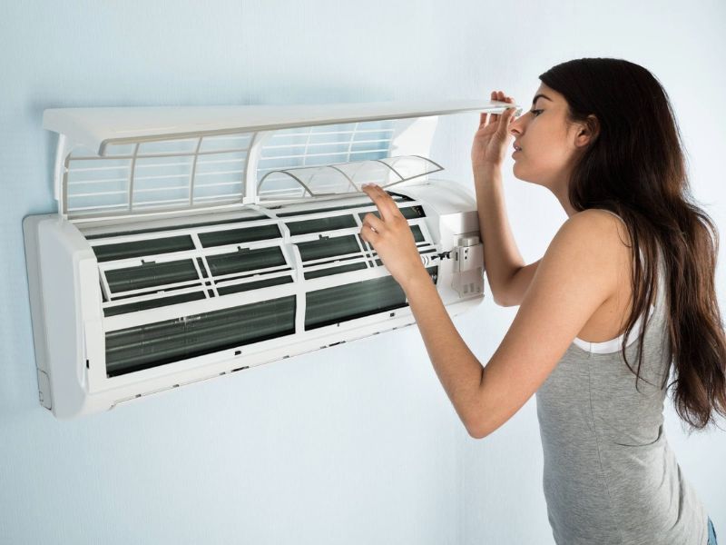 Lắp lại điều hòa 