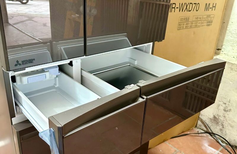 Sử dụng tủ lạnh mitsubishi 