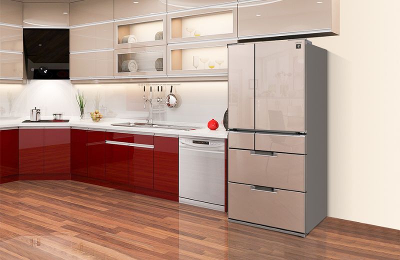 tủ lạnh Mitsubishi 6 cánh